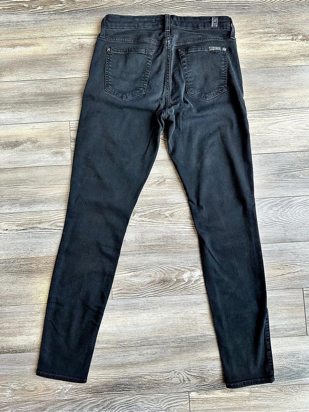 7 For All Mankind The Ankle Skinny Jeans 26 - Picture 2 of 5